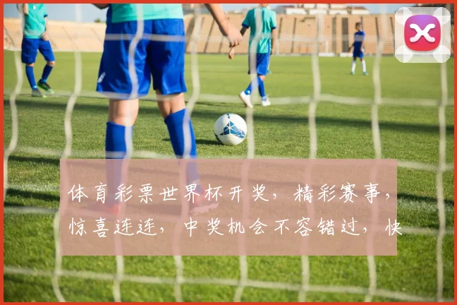 体育彩票世界杯开奖，精彩赛事，惊喜连连，中奖机会不容错过，快来参与