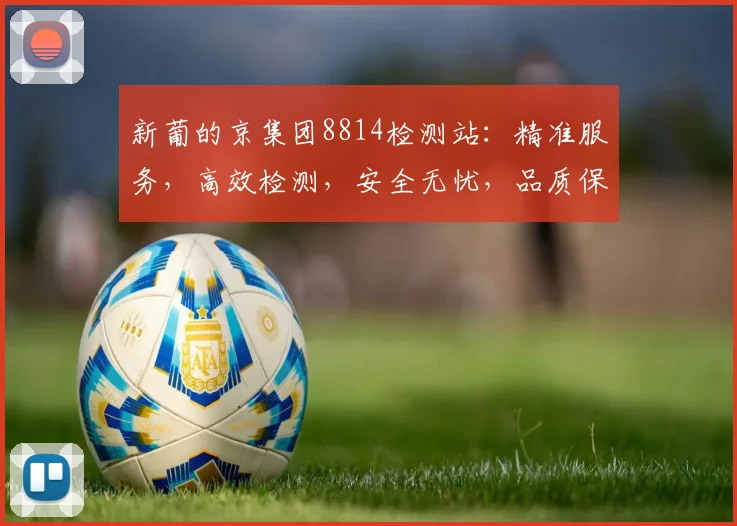 新葡的京集团8814检测站：精准服务，高效检测，安全无忧，品质保障，值得信赖